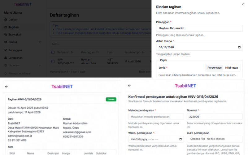 TsabitNET Payment